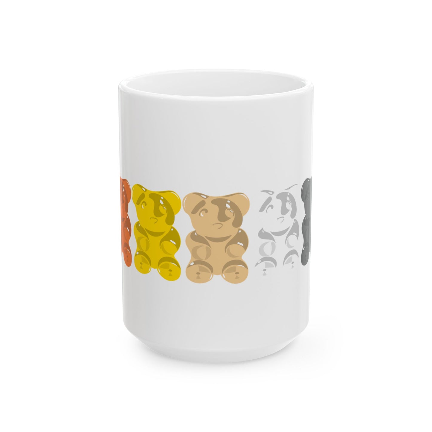 Bear Pride Gummy Bears Coffee Mug (11oz/15oz)
