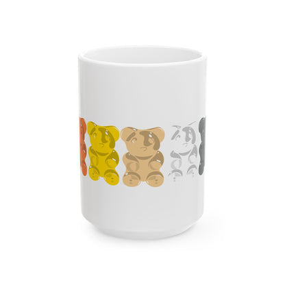 Bear Pride Gummy Bears Coffee Mug (11oz/15oz)