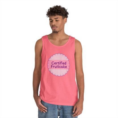 Certified Fruitcake Unisex Heavy Cotton Tank Top