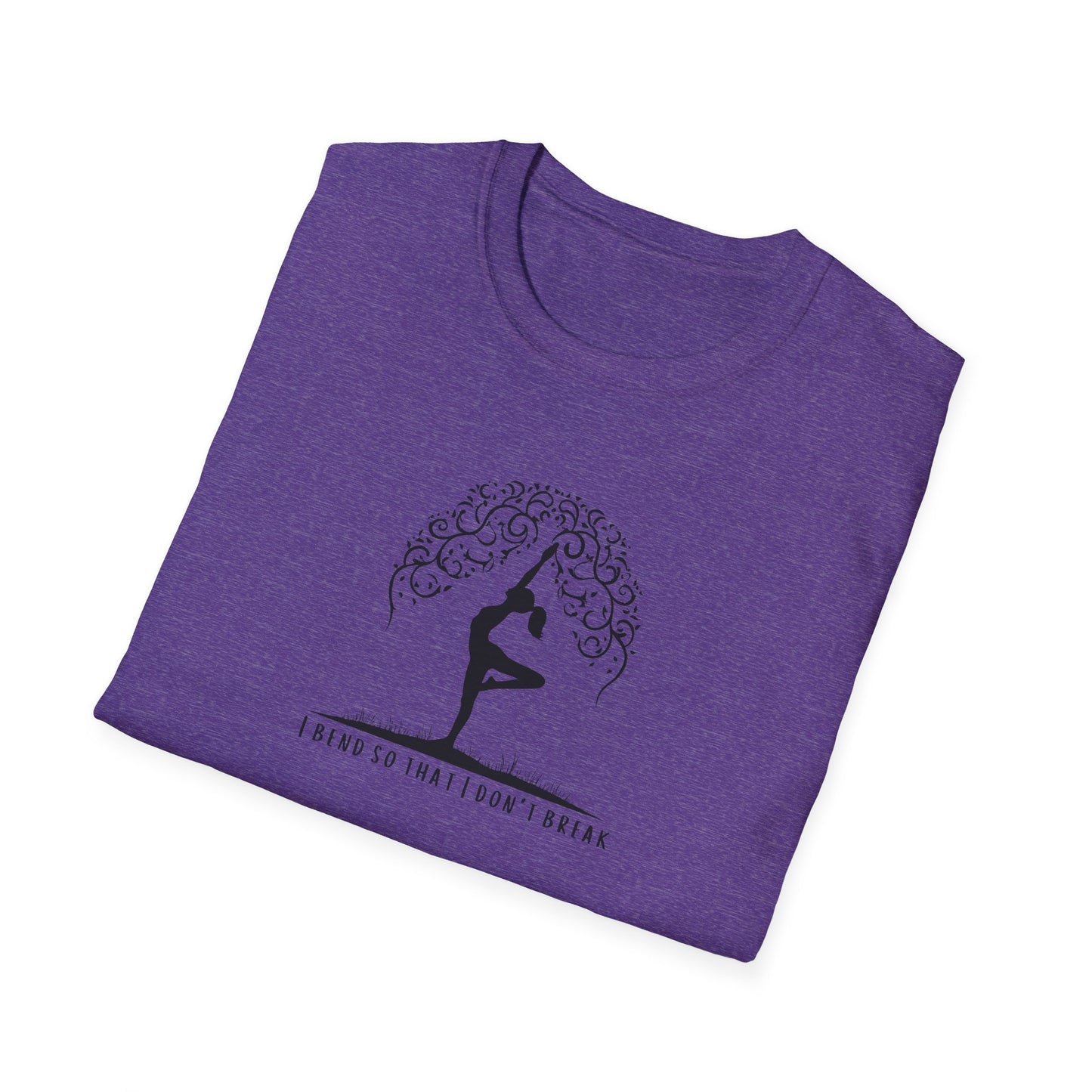I Bend So That I Don't Break Unisex Softstyle T-Shirt