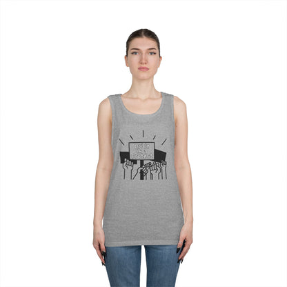 Pride Is A Protest Unisex Heavy Cotton Tank Top