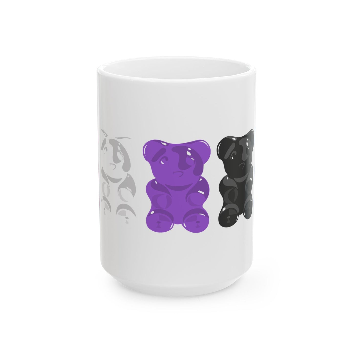 Genderfluid Pride Gummy Bears Coffee Mug (11oz/15oz)