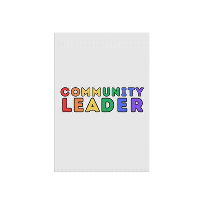 Community Leader Rainbow Garden Flag