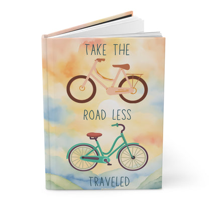 Take the Road Less Traveled Hardcover Journal Matte