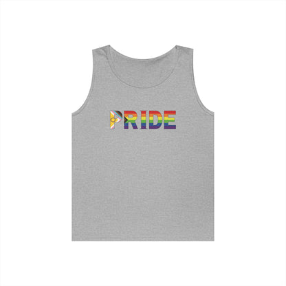 Inclusive Rainbow PRIDE Unisex Heavy Cotton Tank Top