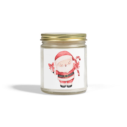 Santa Claus Scented Candles, Coconut Apricot Wax (4oz, 9oz)