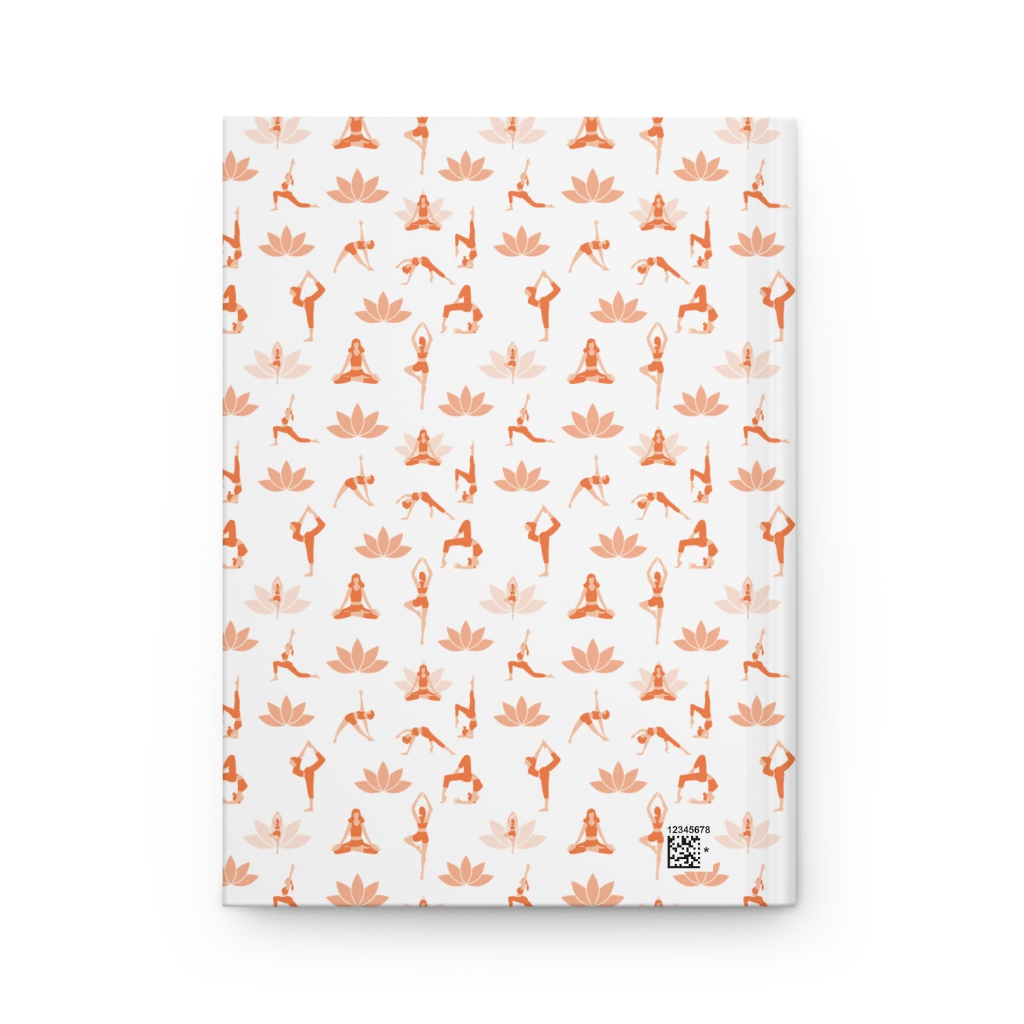 Yoga Lotus Hardcover Journal Matte