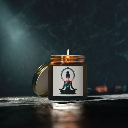 The Universe Within Scented Candles, Coconut Apricot Wax (4oz, 9oz)