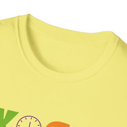 Yoga Is My Happy Hour Unisex Softstyle T-Shirt