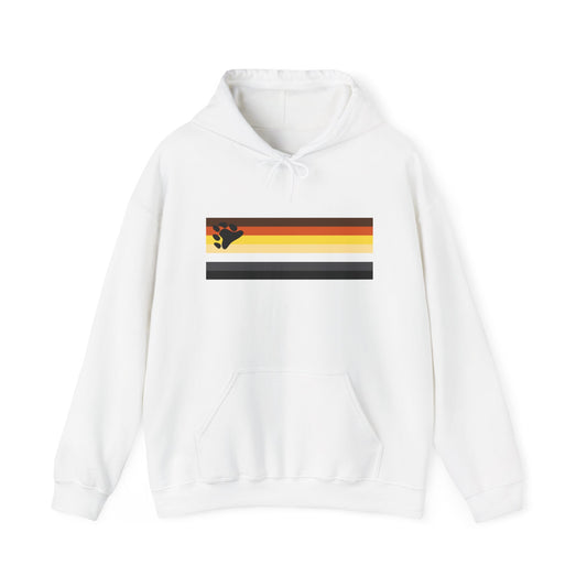 Bear Pride Flag Unisex Heavy Blend™ Hooded Sweatshirt