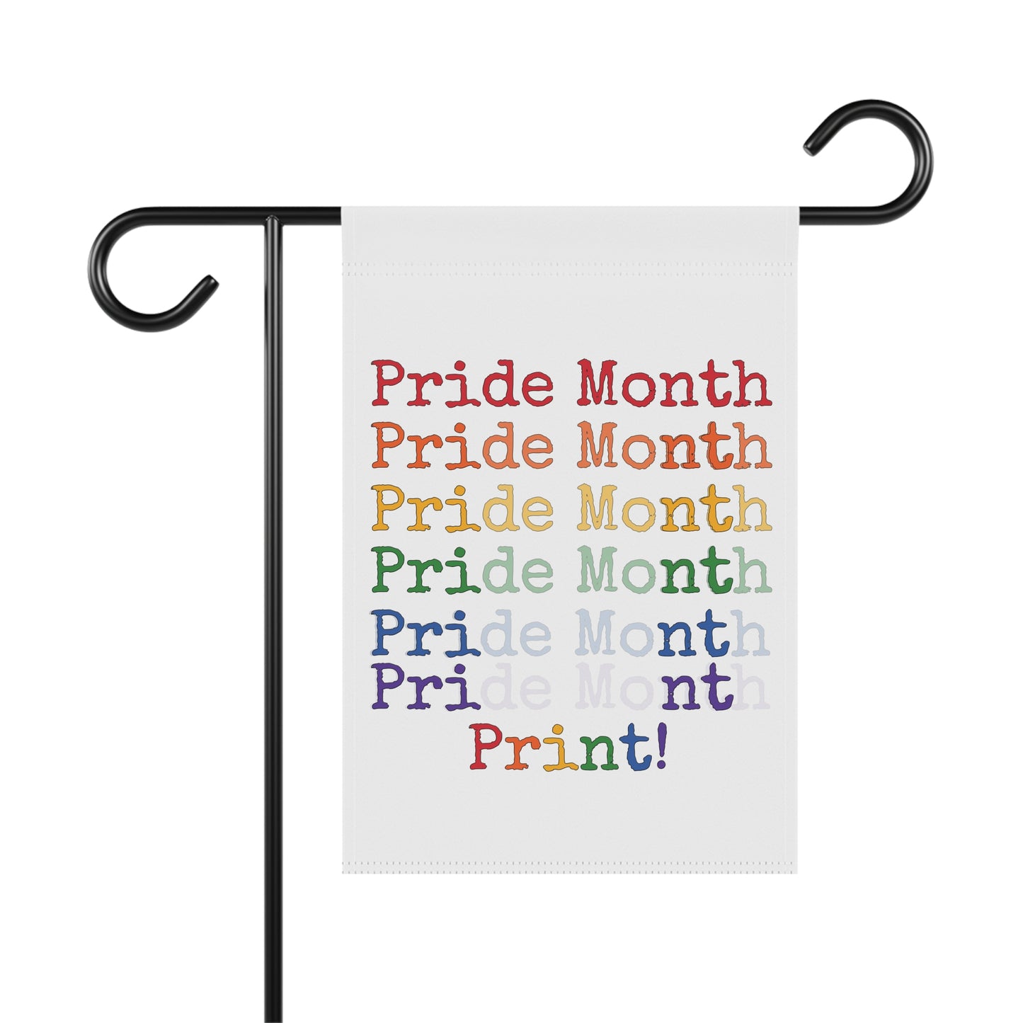Pride Month PRINT Garden Flag