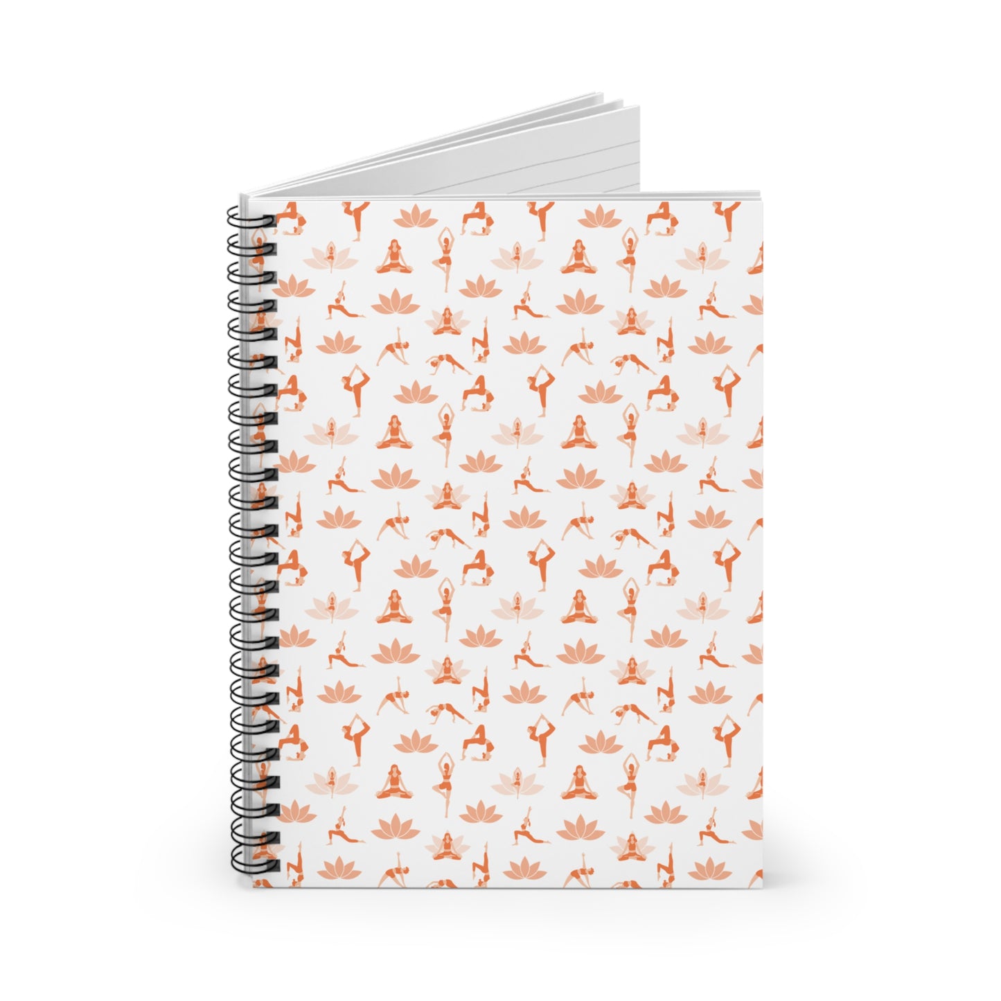 Yoga Spiral Notebook - Ruled Line