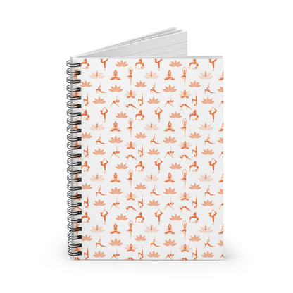 Yoga Spiral Notebook - Ruled Line