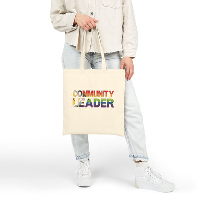 Community Leader Pride Canvas Tote
