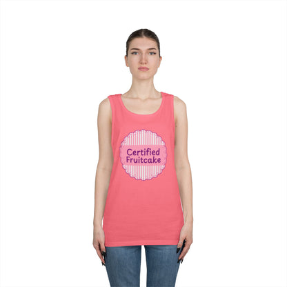Certified Fruitcake Unisex Heavy Cotton Tank Top