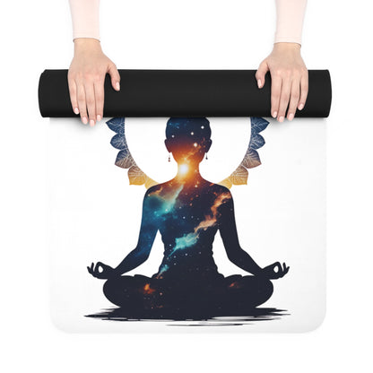 The Universe Within Rubber Yoga Mat
