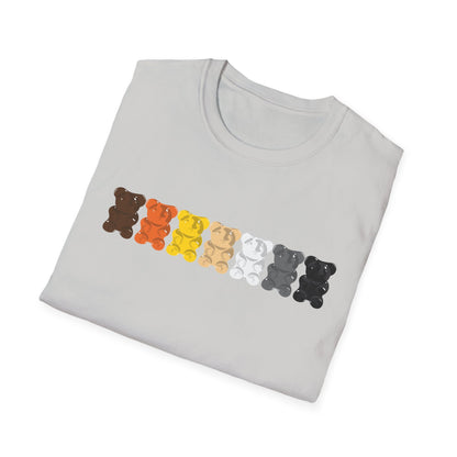 Bear Pride Gummy Bears Unisex Softstyle T-Shirt