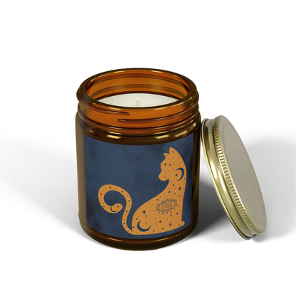 Cosmic Comforts Scented Candles, Coconut Apricot Wax (4oz, 9oz)
