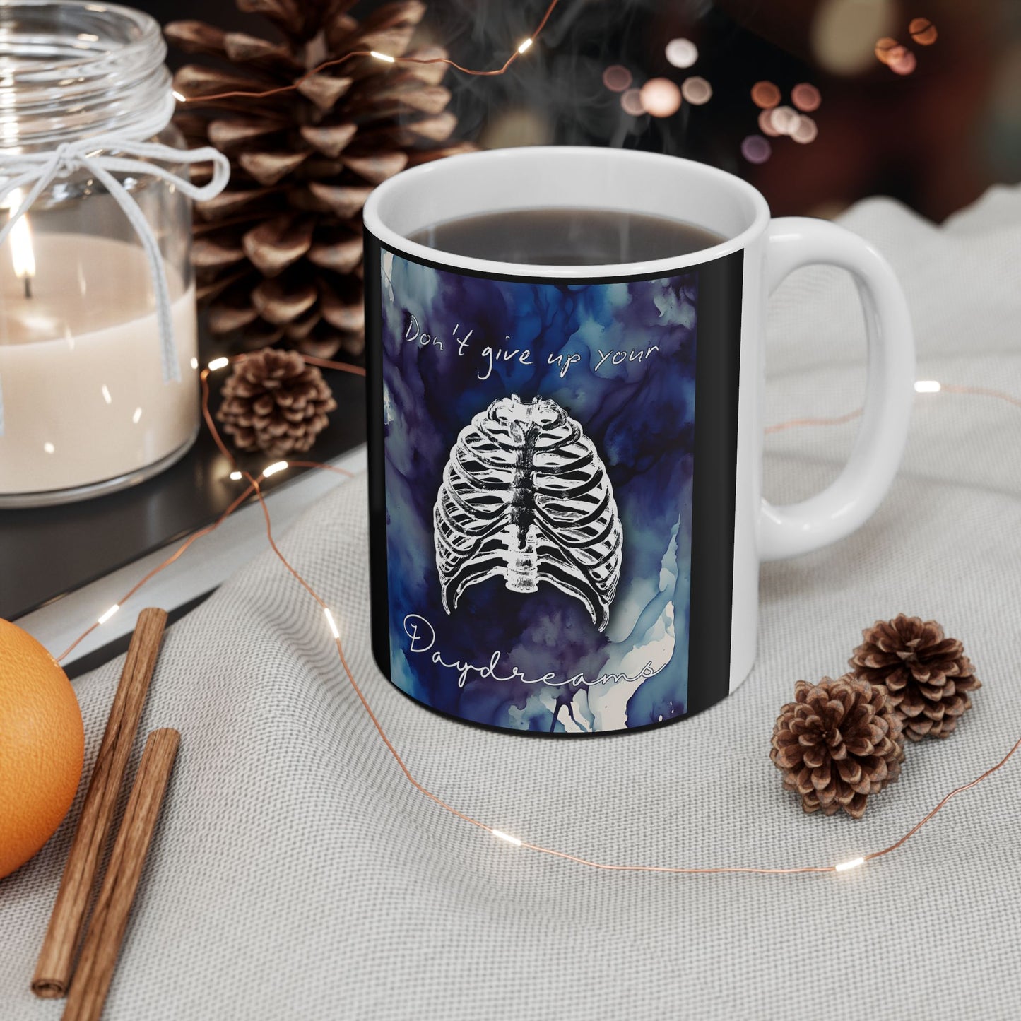 Don't Give Up On Your Daydream Ceramic Mug, (11oz, 15oz)