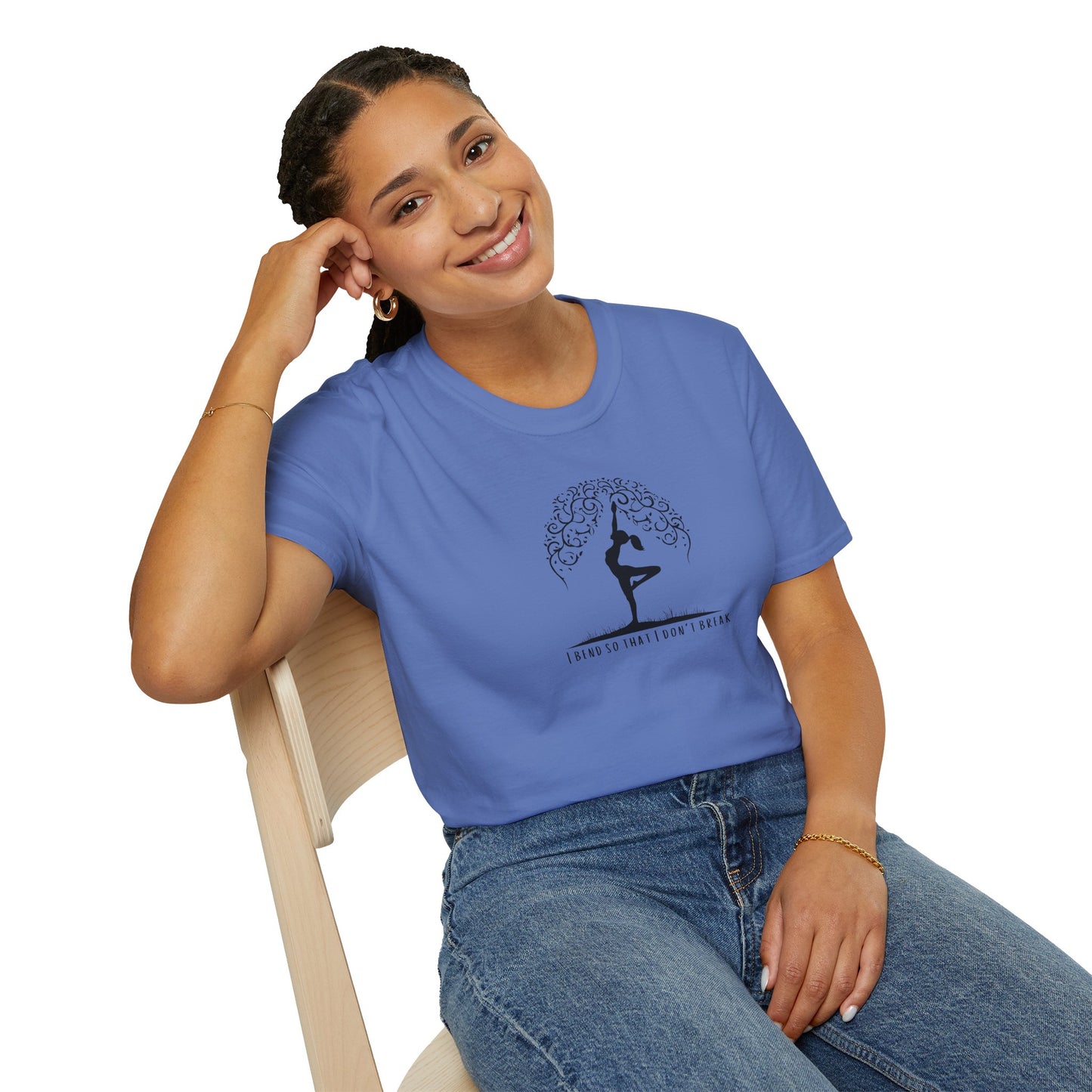 I Bend So That I Don't Break Unisex Softstyle T-Shirt