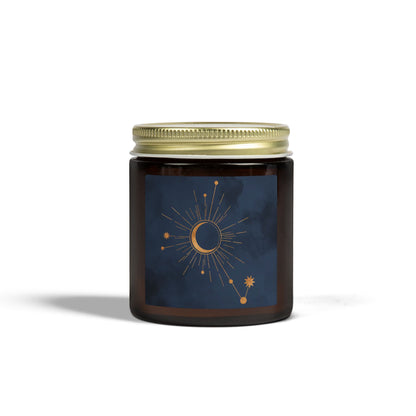 Cosmic Comforts Scented Candles, Coconut Apricot Wax (4oz, 9oz)