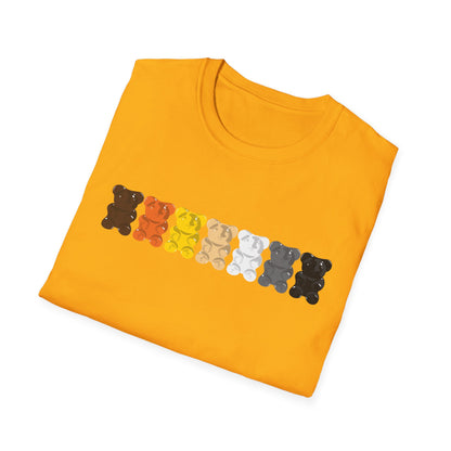 Bear Pride Gummy Bears Unisex Softstyle T-Shirt