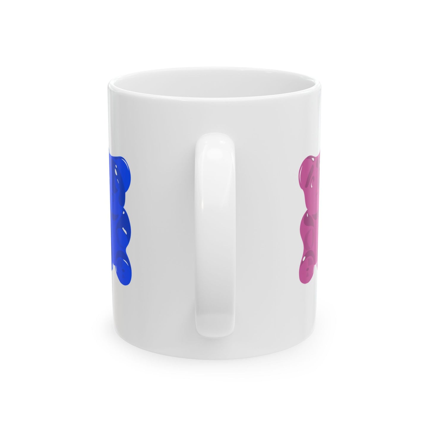 Genderfluid Pride Gummy Bears Coffee Mug (11oz/15oz)