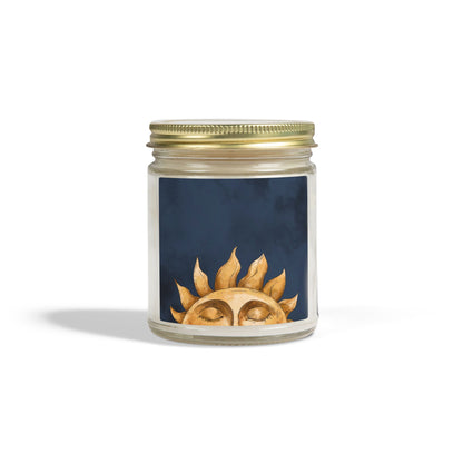 Cosmic Comforts Scented Candles, Coconut Apricot Wax (4oz, 9oz)