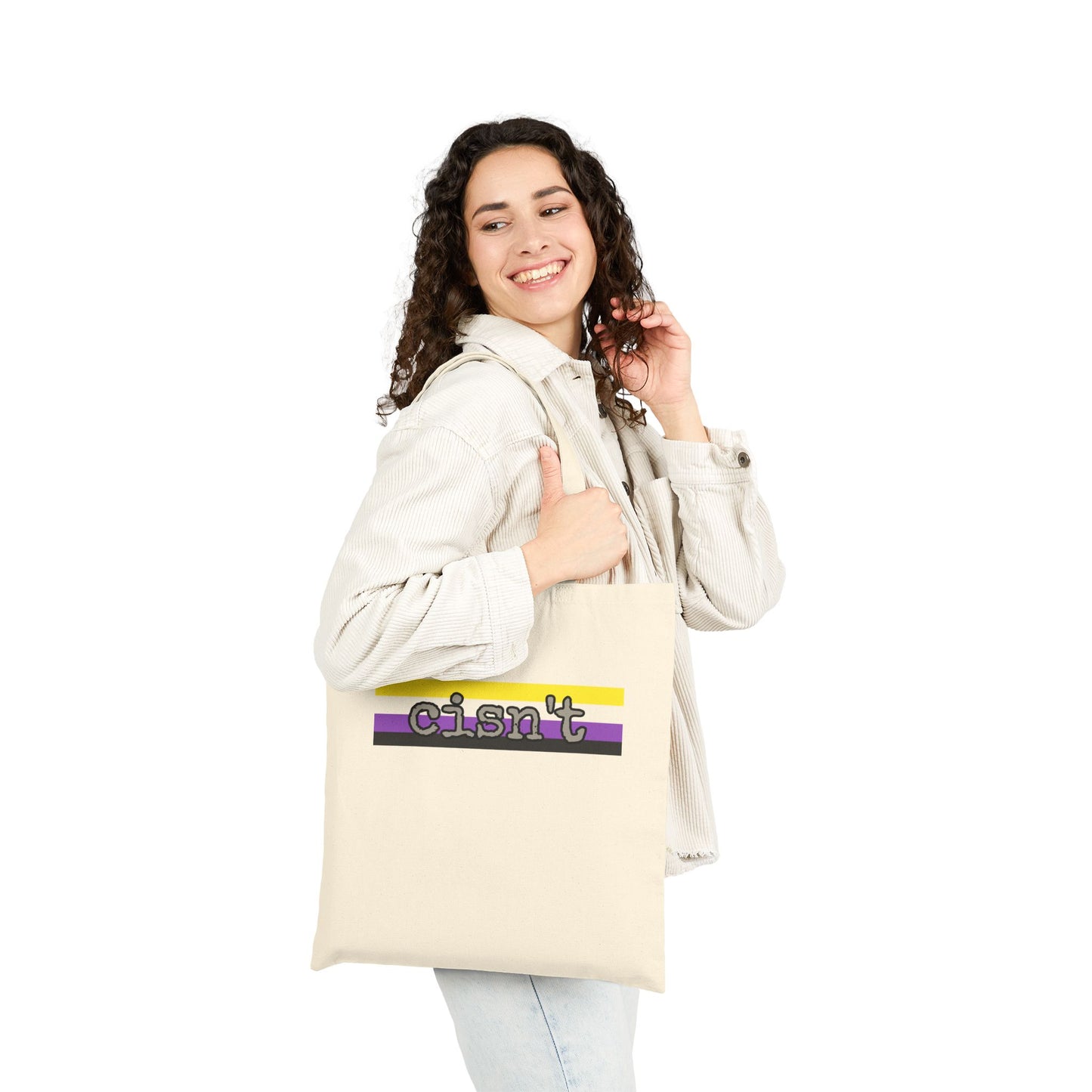 Cisn't Pride Canvas Tote