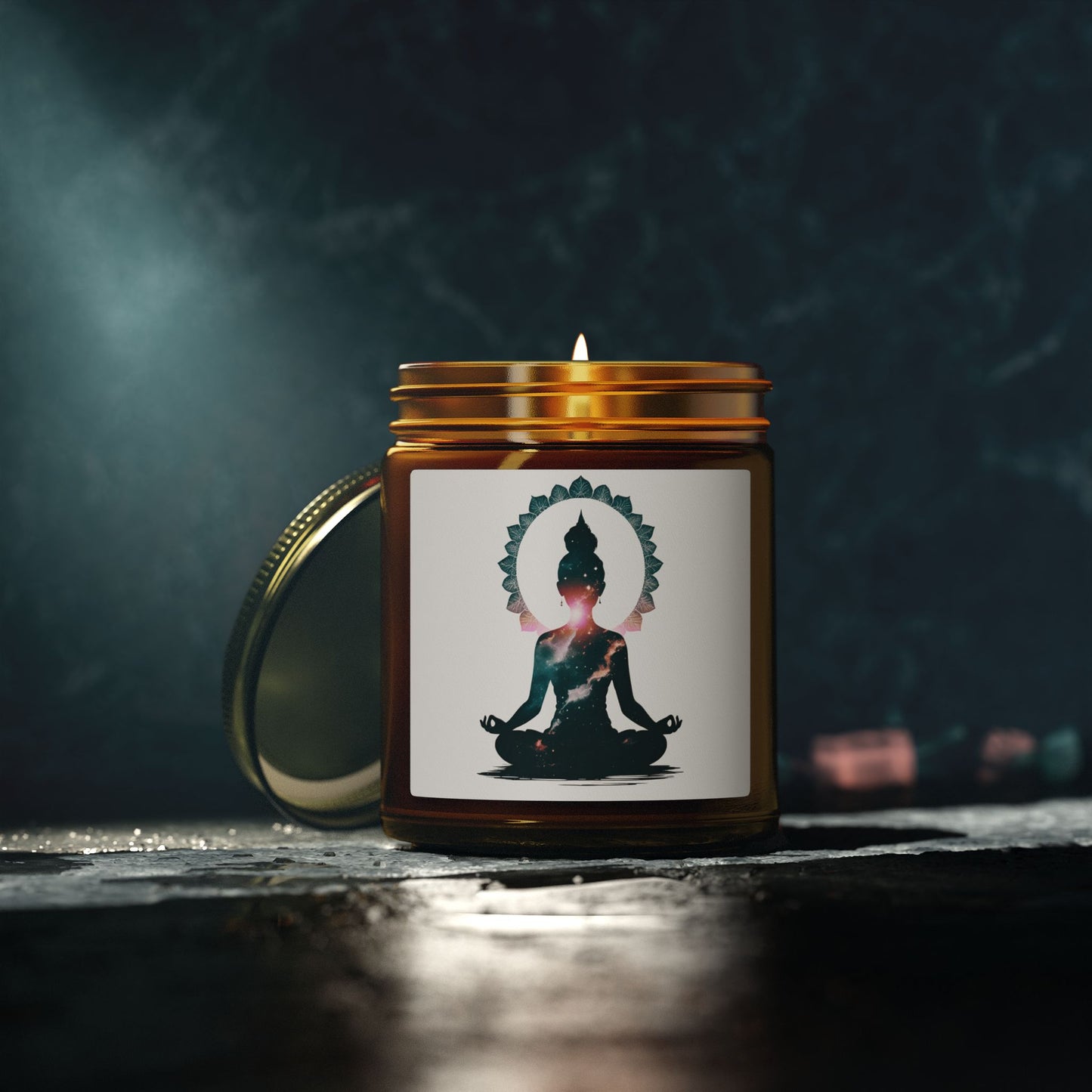 The Universe Within Scented Candles, Coconut Apricot Wax (4oz, 9oz)
