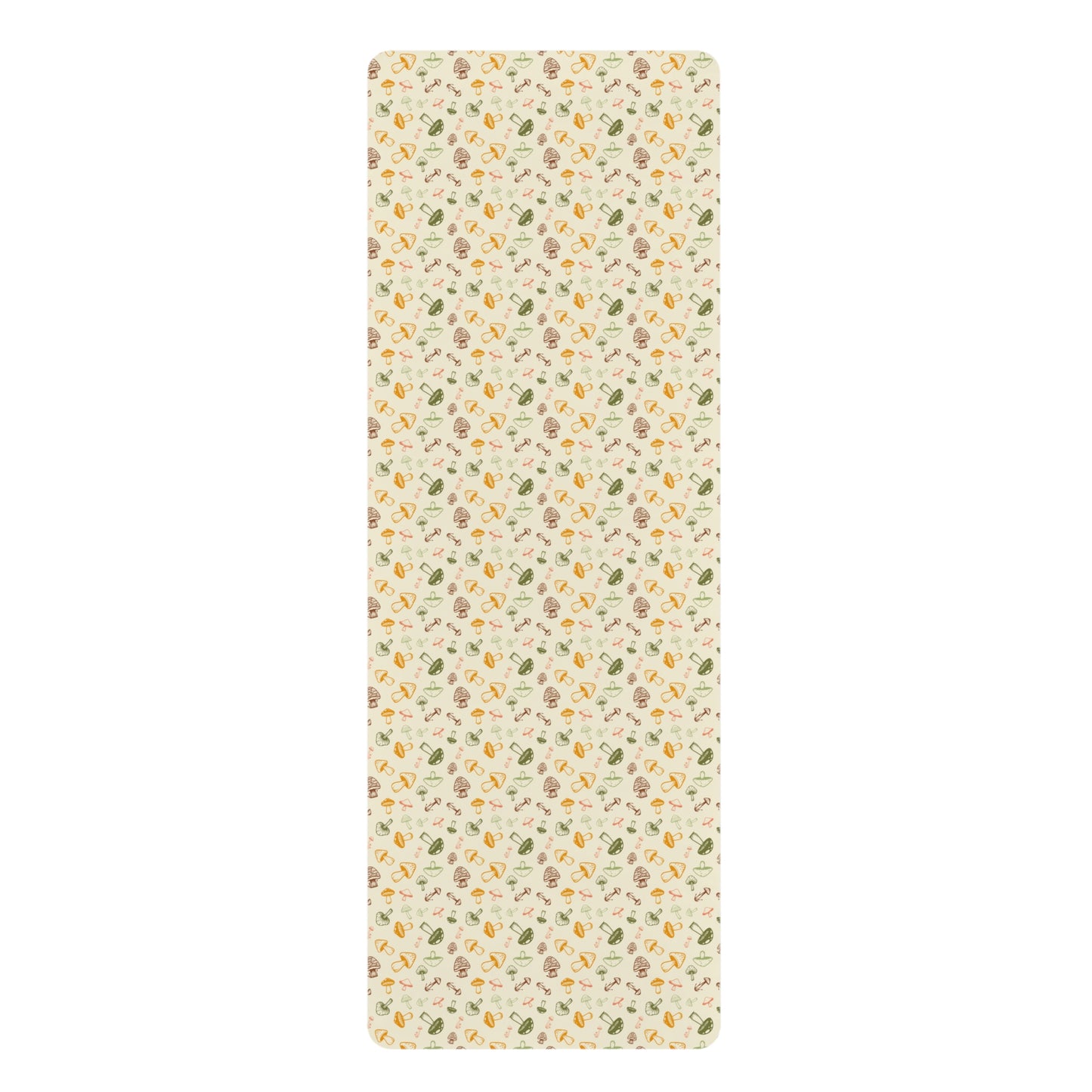 Mushrooms Rubber Yoga Mat