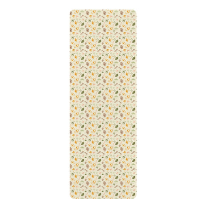 Mushrooms Rubber Yoga Mat