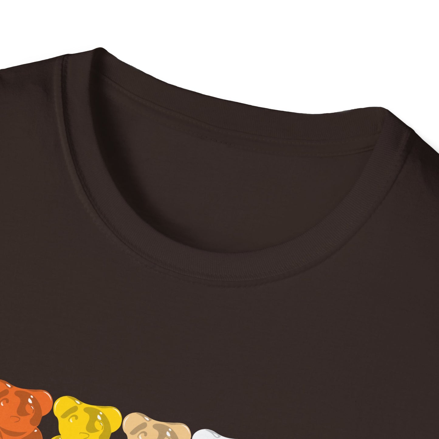 Bear Pride Gummy Bears Unisex Softstyle T-Shirt