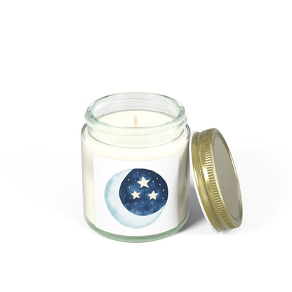 Cosmic Comforts Scented Candles, Coconut Apricot Wax (4oz, 9oz)