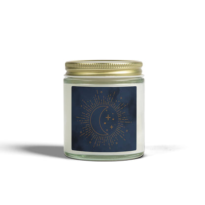 Cosmic Comforts Scented Candles, Coconut Apricot Wax (4oz, 9oz)