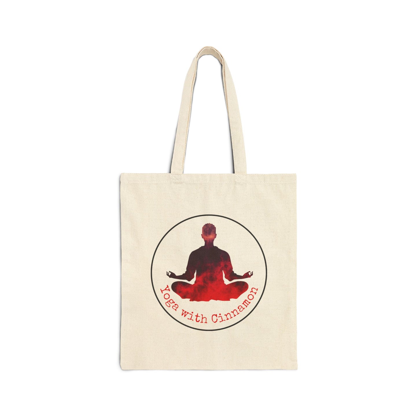 Yoga With Cinnamon Cotton Canvas Tote Bag