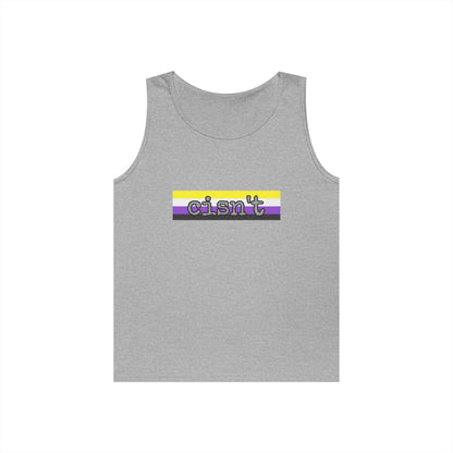 Cisn't Unisex Heavy Cotton Tank Top