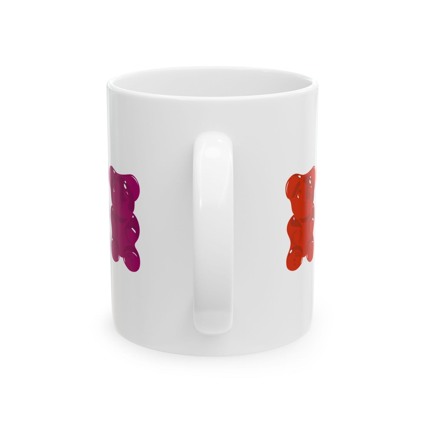 Lesbian Pride Gummy Bears Coffee Mug (11oz/15oz)