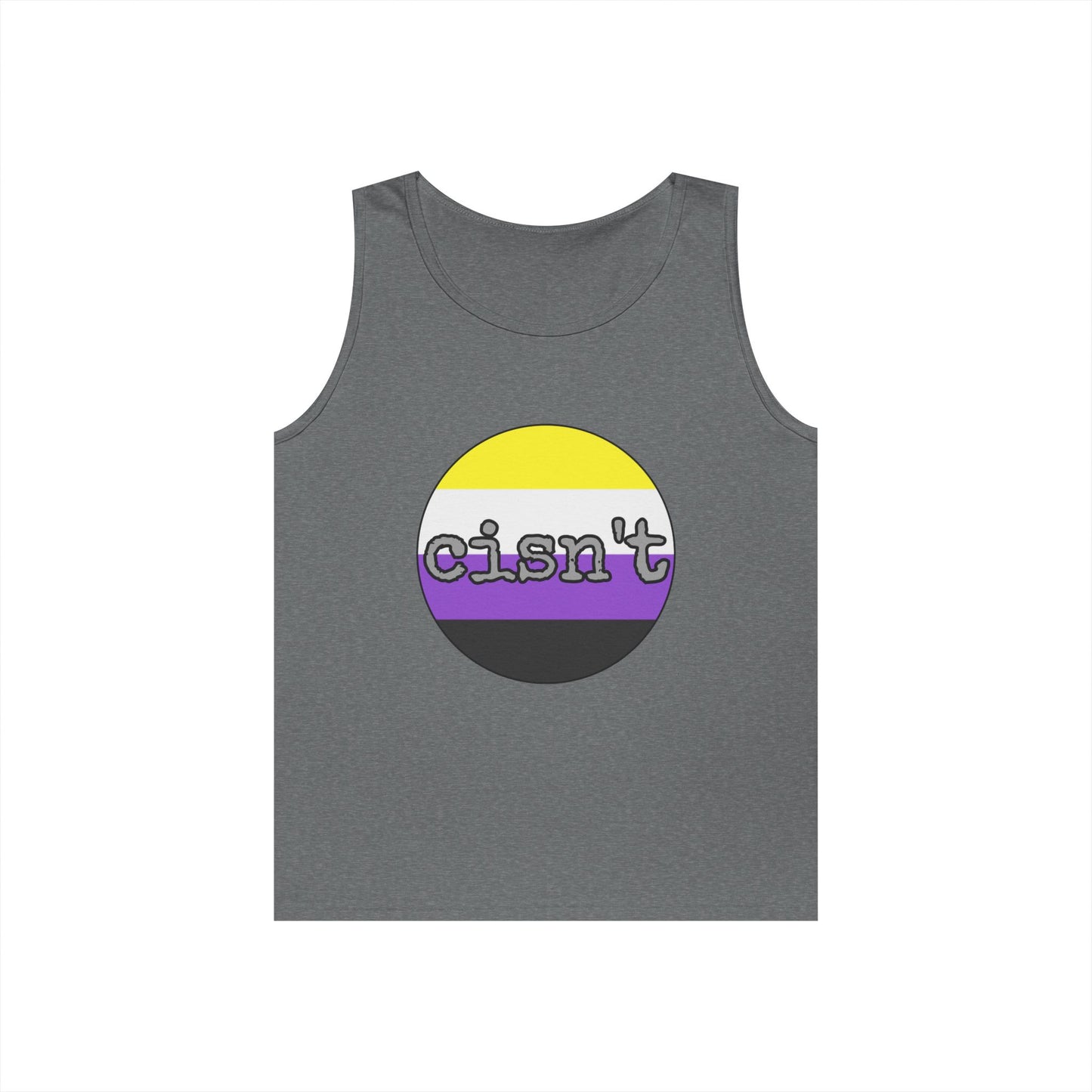 Cisn't Unisex Heavy Cotton Tank Top