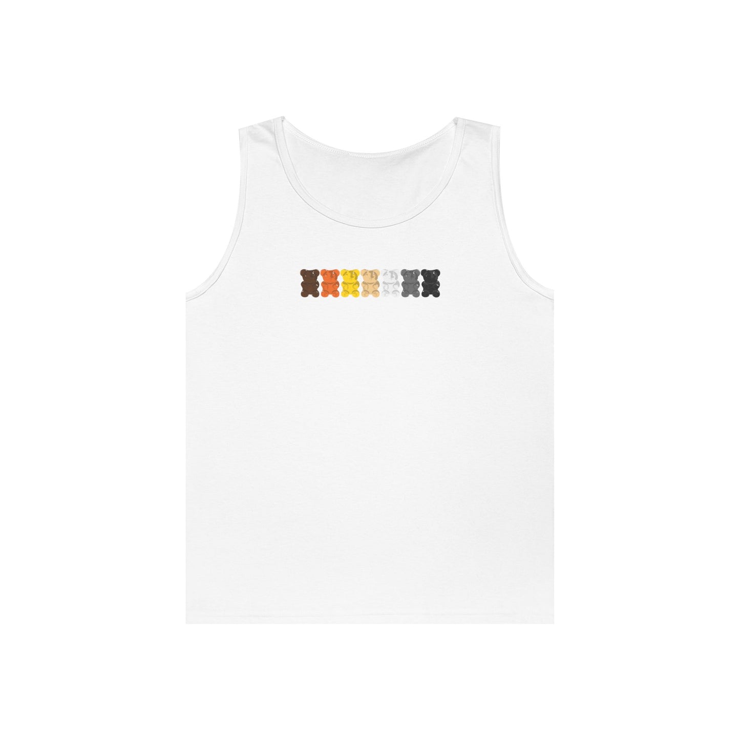 Bear Pride Gummy Bears Unisex Heavy Cotton Tank Top