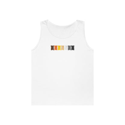 Bear Pride Gummy Bears Unisex Heavy Cotton Tank Top