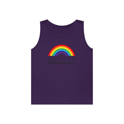 In June We Wear Rainbows Unisex Heavy Cotton Tank Top