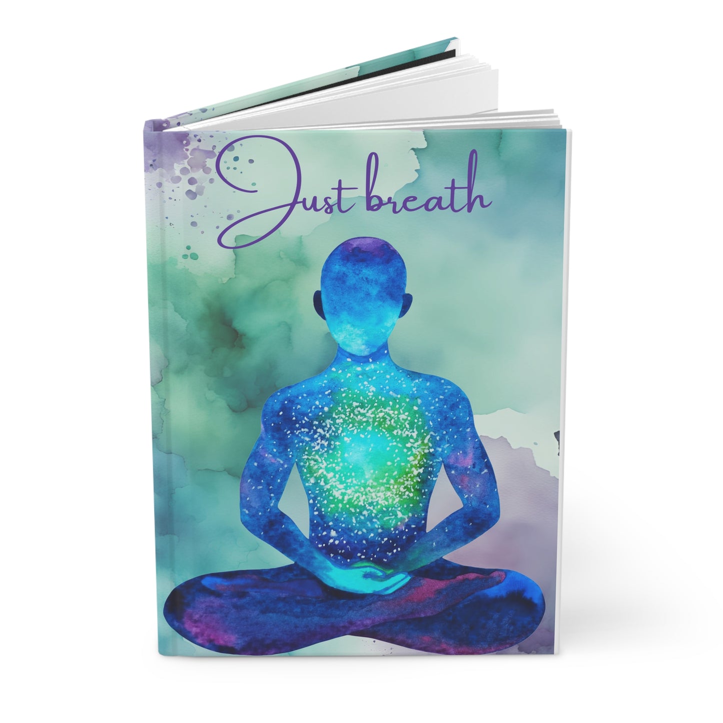 Just Breath Hardcover Journal Matte