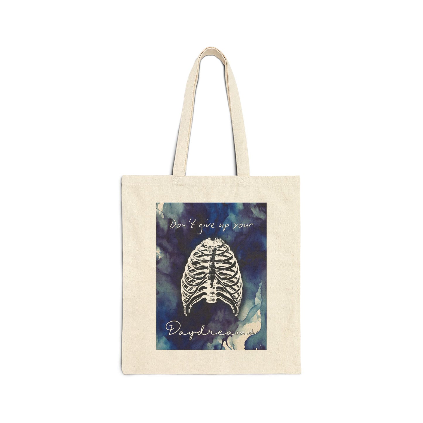 Don't Give Up On Your Daydreams Cotton Canvas Tote Bag