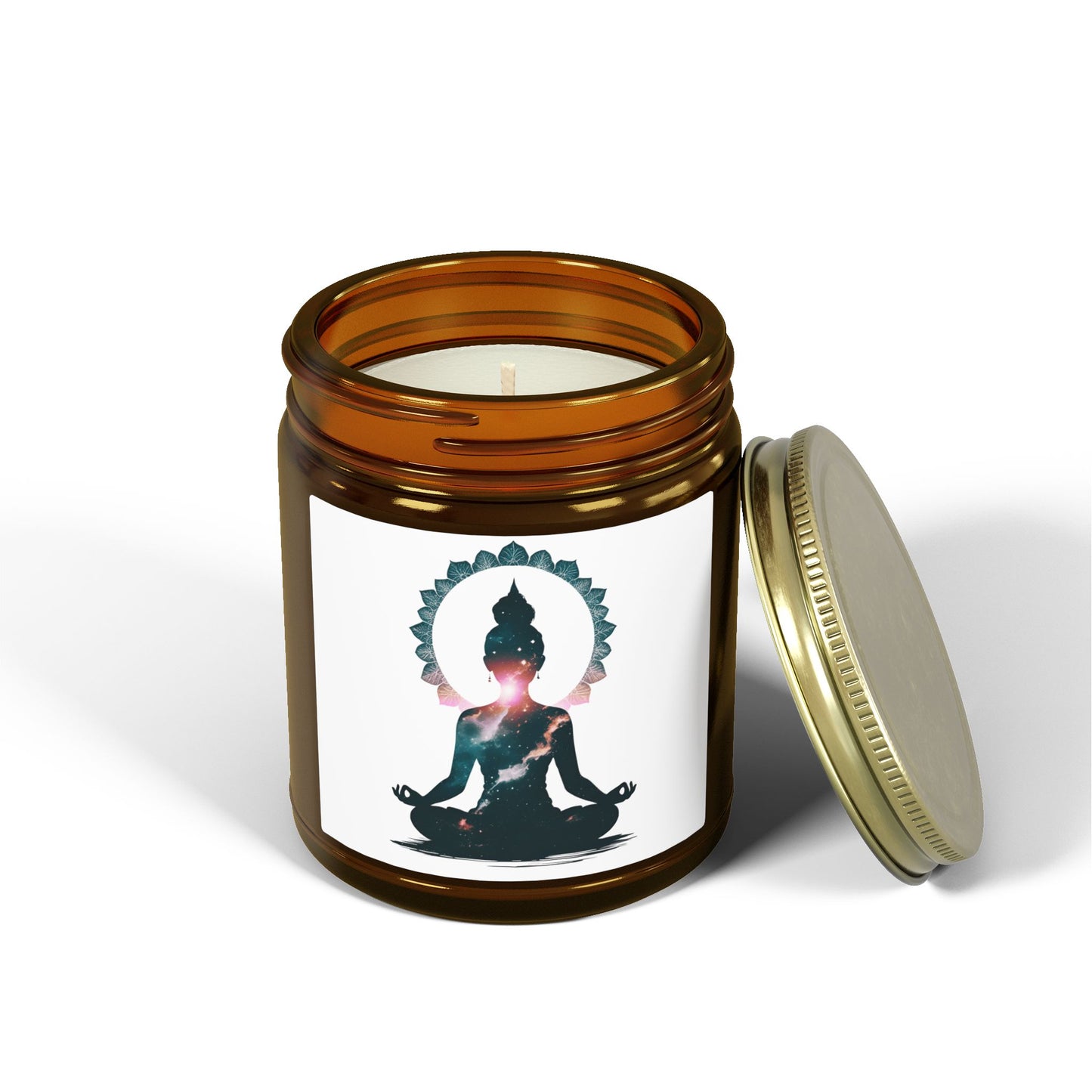 The Universe Within Scented Candles, Coconut Apricot Wax (4oz, 9oz)