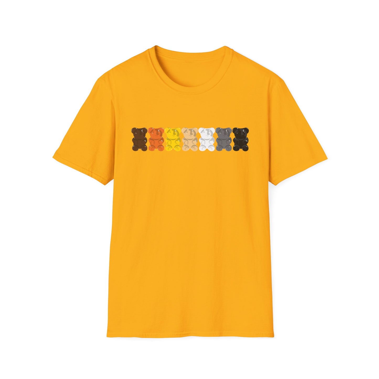 Bear Pride Gummy Bears Unisex Softstyle T-Shirt