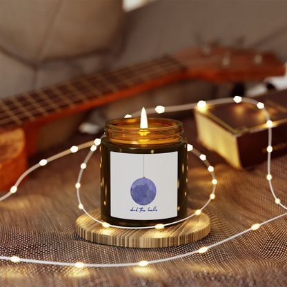 Deck the Halls Scented Candles, Coconut Apricot Wax (4oz, 9oz)