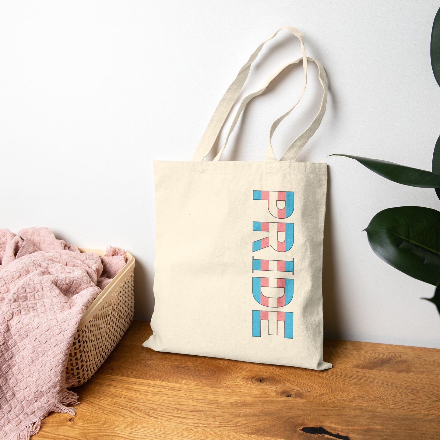 Trans PRIDE Canvas Tote