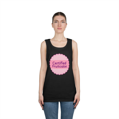 Certified Fruitcake Unisex Heavy Cotton Tank Top