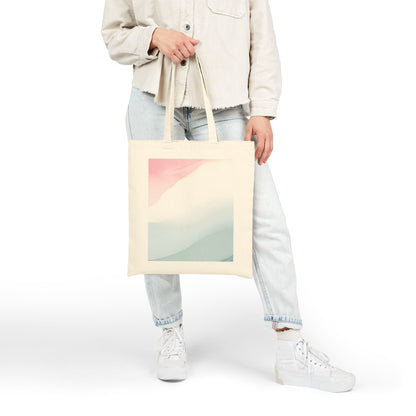 Trans Watercolor Pride Canvas Tote